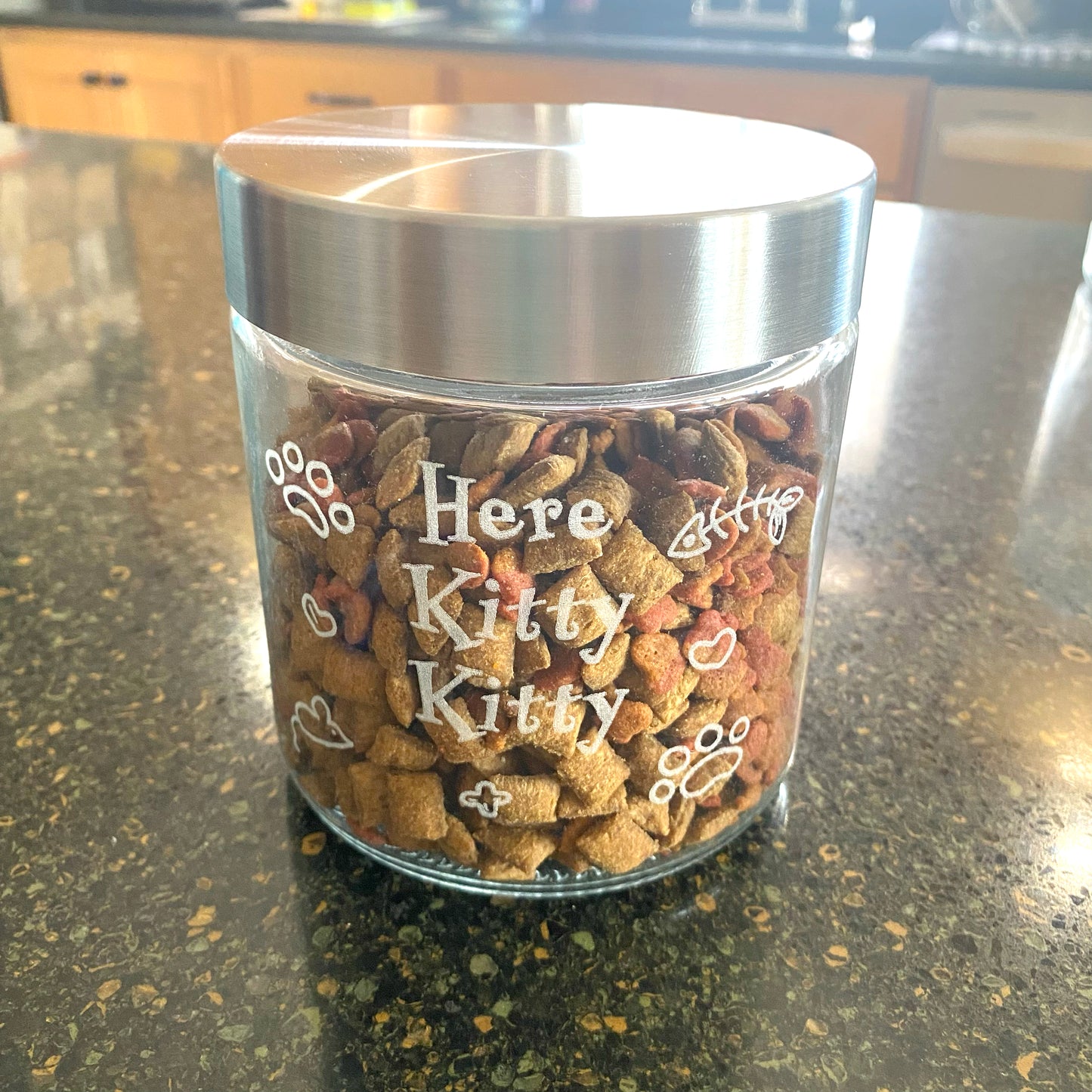 Here Kitty Kitty - Treat Jar