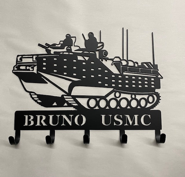 Amtrack USMC personalized