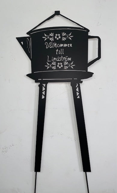 Lindstrom Water Tower Garden Stake