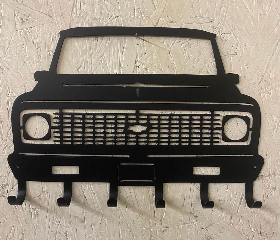 Chevy truck 70's key/hat rack