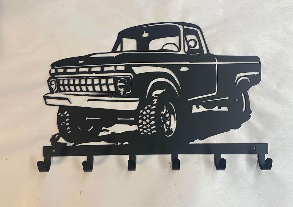 Ford truck 1960's key rack