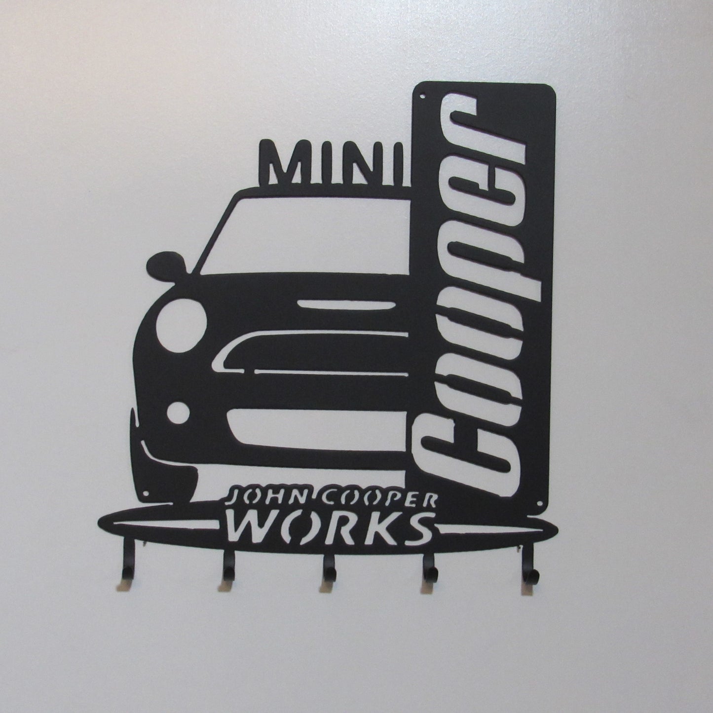 Mini Cooper JCW Key/Hat Rack