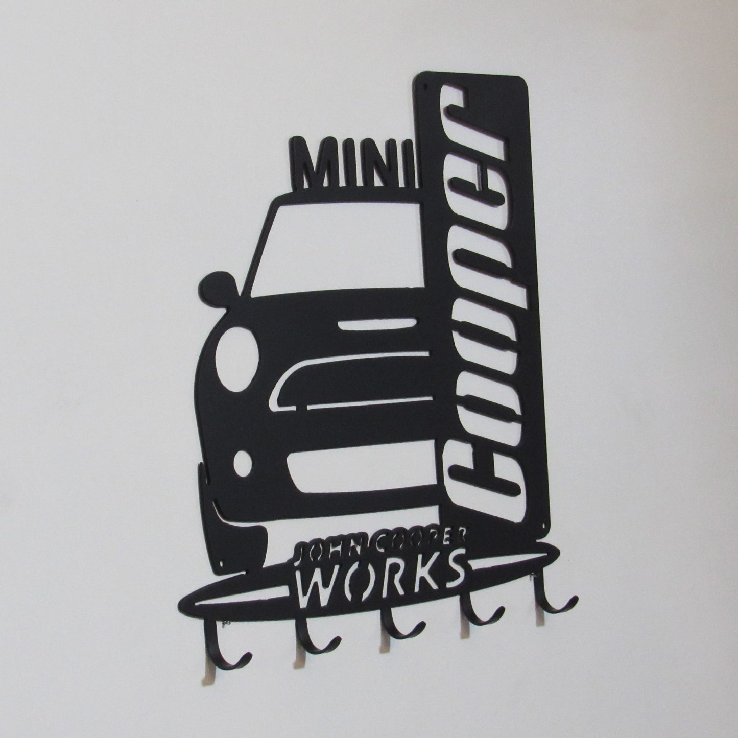Mini Cooper JCW Key/Hat Rack