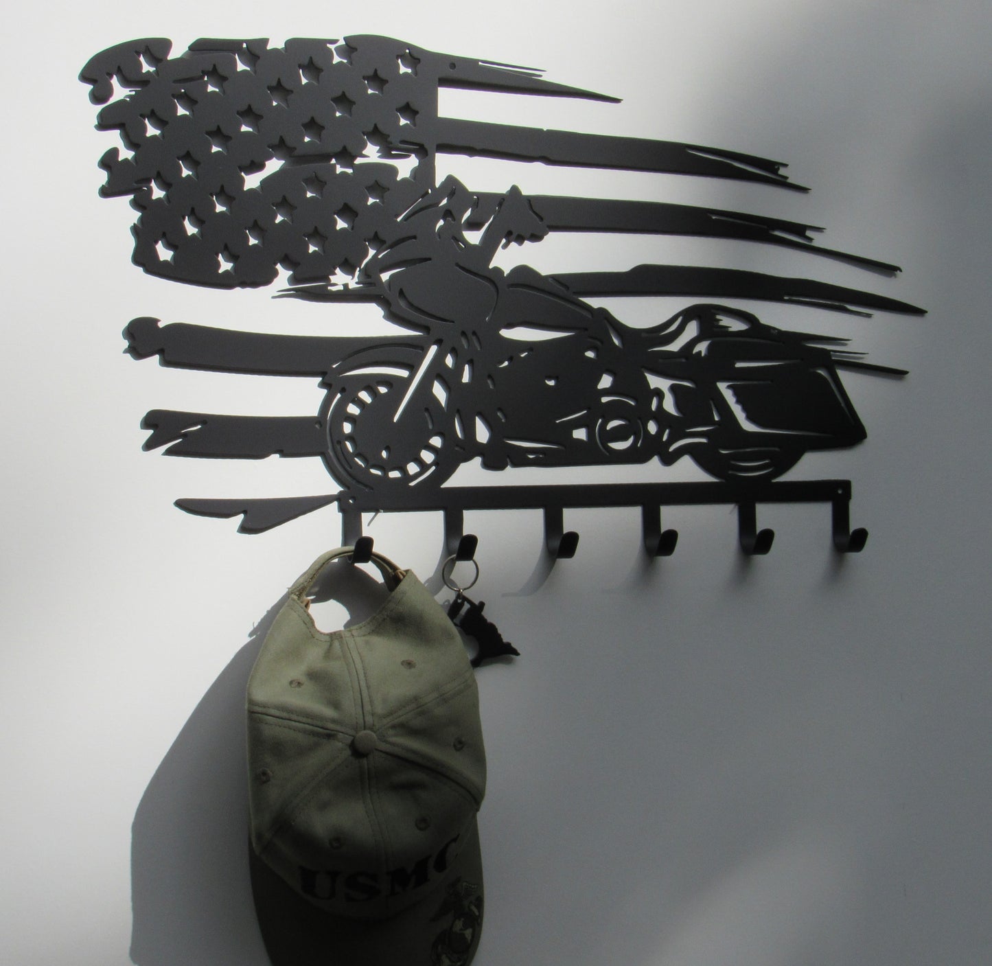 Road Glide with Flag Key/Hat/Jacket Rack