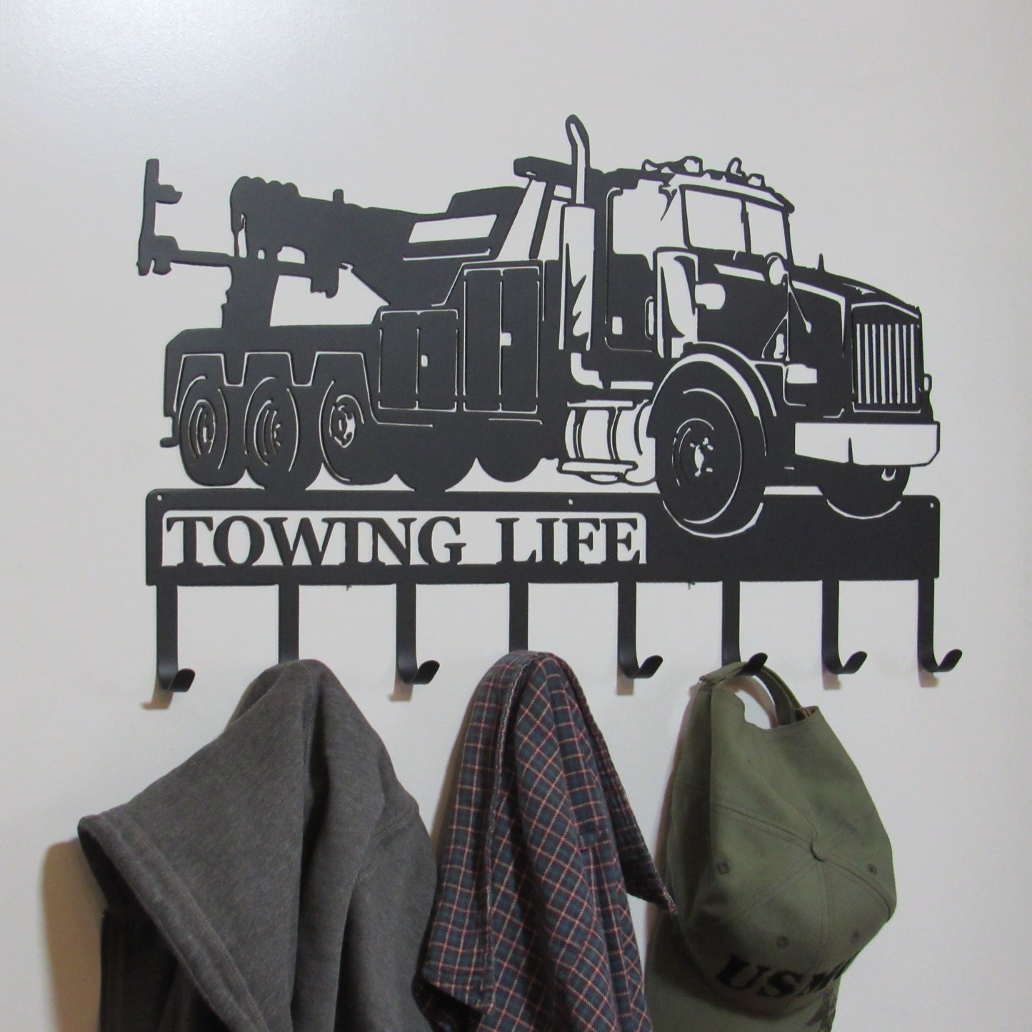 Towing Life Coat/Hat Rack