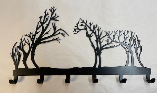 Horse/Tree Coat Rack
