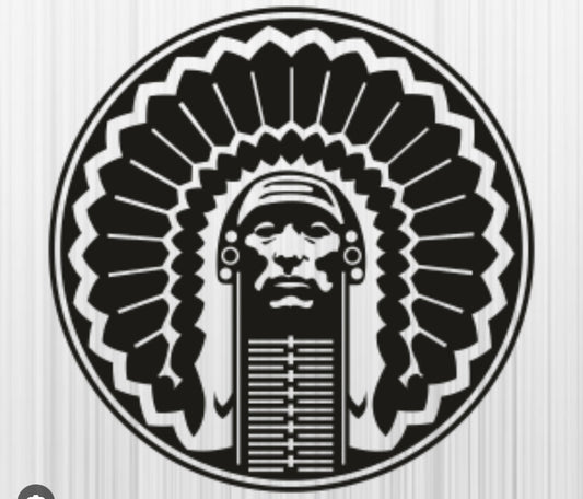 illini chief metal art
