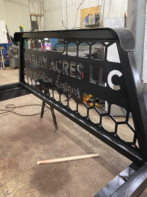 Custom Truck Back Rack