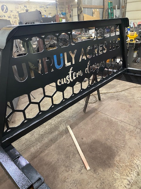Custom Truck Back Rack