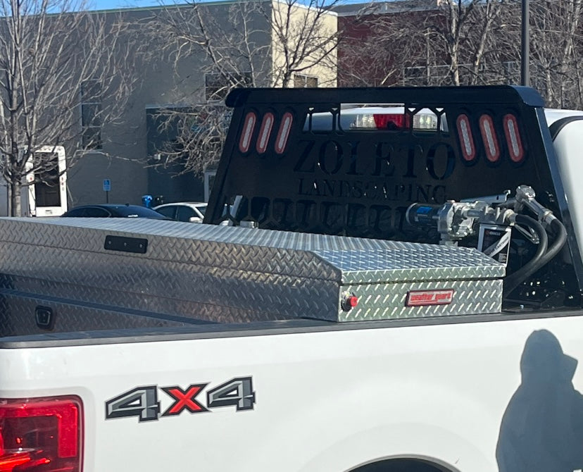 Custom Truck Back Rack
