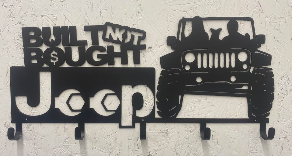 Jeep hat/coat rack