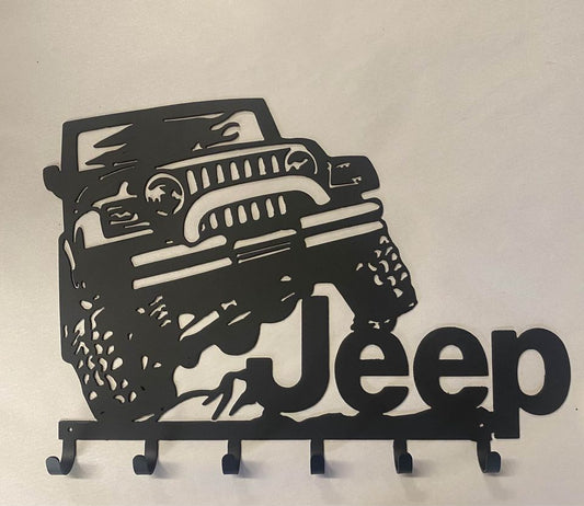 Jeep coat rack