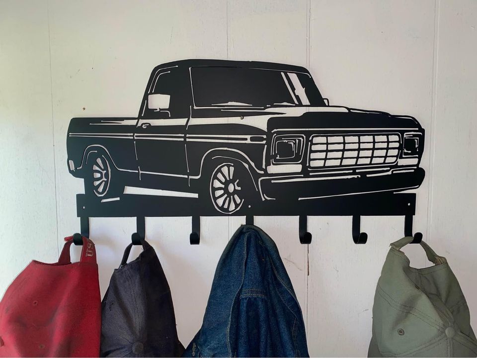 Ford Truck 78-79 hat/coat rack