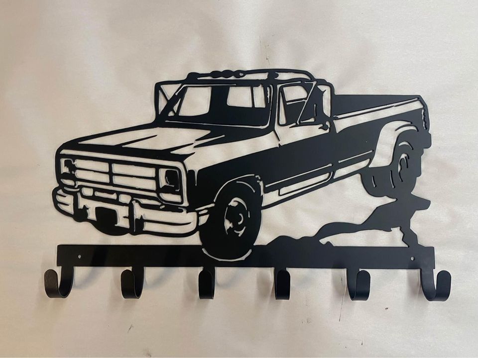 Dodge Ram key rack – unrulyacres
