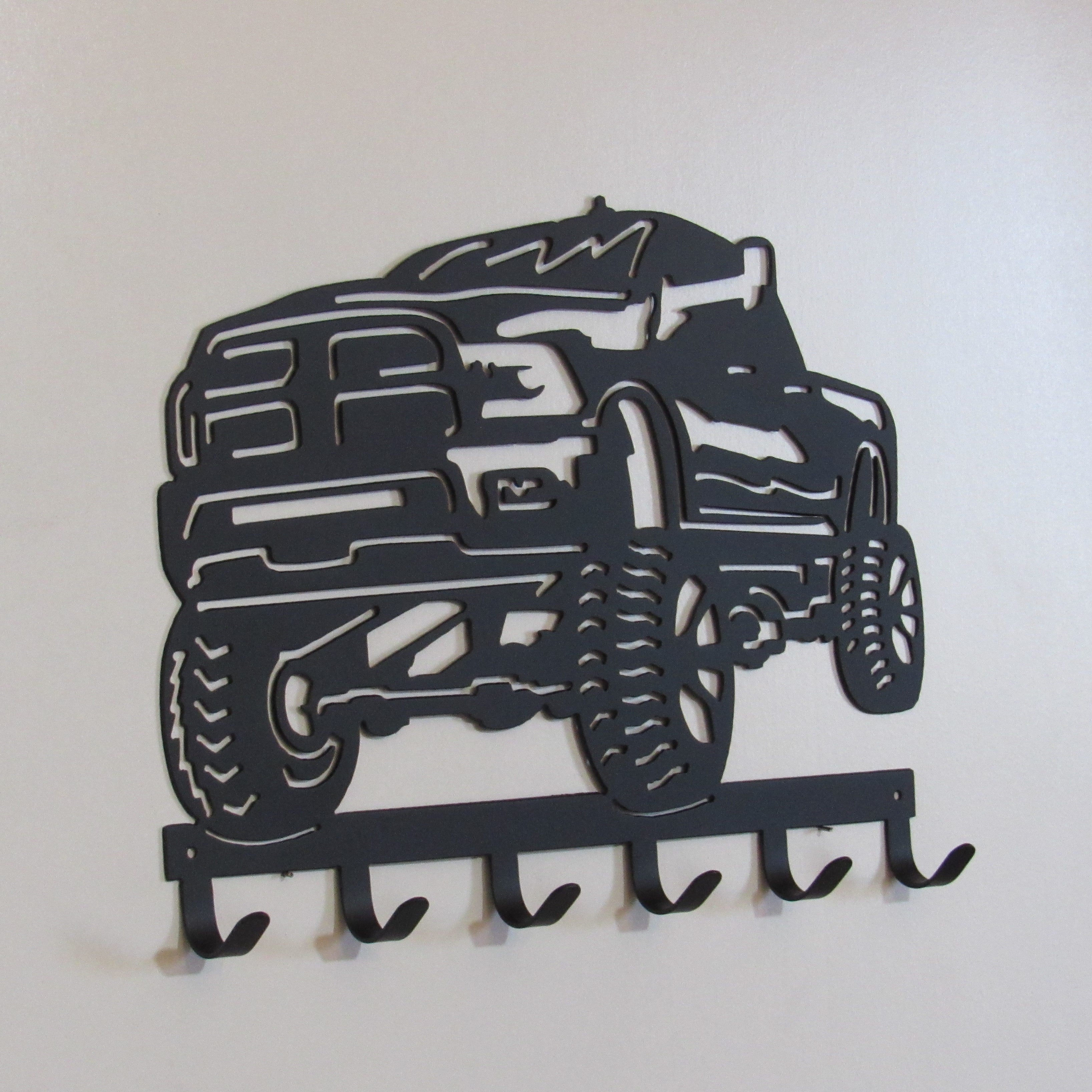 Dodge Ram 4x4 Key/Hat Rack – unrulyacres