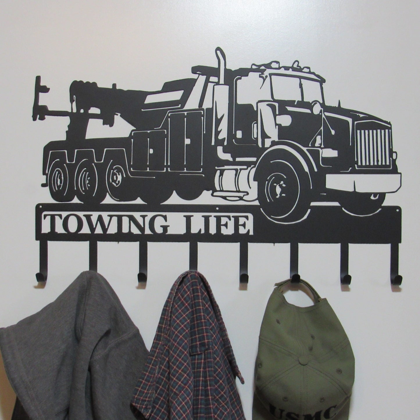 Towing Life Coat/Hat Rack