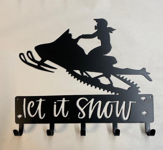 Snowmobile Key Rack