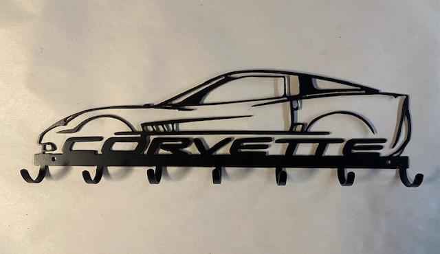 Corvette C6 Key/Hat Rack