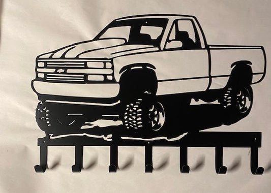 Chevy OBS 4x4 Coat Rack