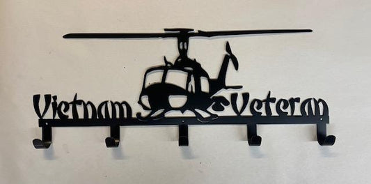 Vietnam Veteran Coat Rack