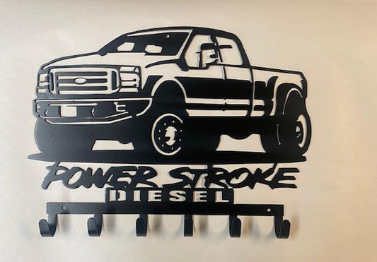 Ford Powerstroke Dually Key Rack