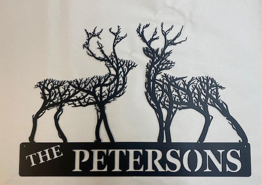 Personalized wildlife scene